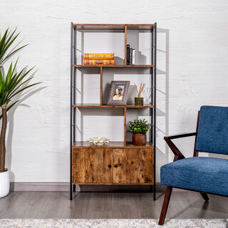 Bookshelf With Cabinet