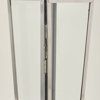 Lantern Gold And Silver 25.4 Cm X Ht:81 Cm