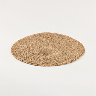 لا ميسا مفرش أطباق ورقي، 38سم، بني