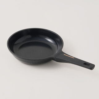 Alberto aluminum frying pan with lid 1.2l, black