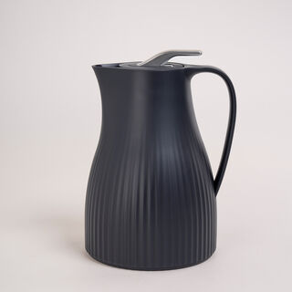 Dallety Plastic Vacuum Flask Bear Dark Grey 1L