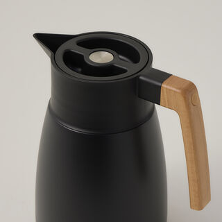 Coffee Jug Stainless Steel Black