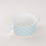 16 pieces Soup Set Serve 6 Persons Green&Gold image number 7