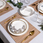 La Mesa Dinner Set 18 Pieces Gold Leaf image number 7
