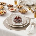 La Mesa RUAQ 18 Piece Beige Dinner Set image number 1