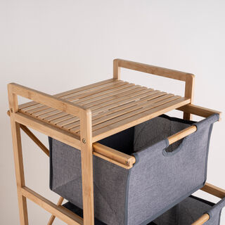 3 Tiers Bamboo Storage Drawers