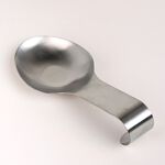 Alberto stainless steel spoonrest with long handle image number 1