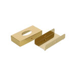 Tissue Box Stanless Steel 20*10*5 cm image number 2