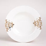 La Mesa white porcelain 18 pc dinner set image number 2