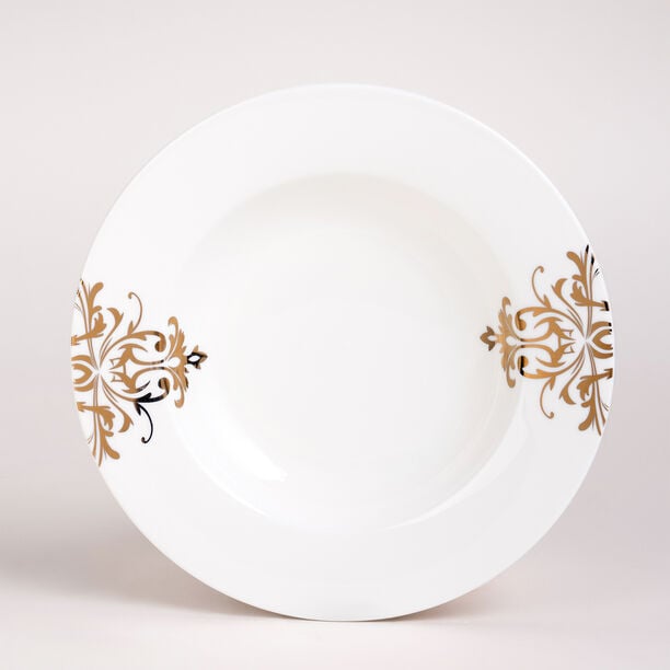 La Mesa white porcelain 18 pc dinner set image number 2