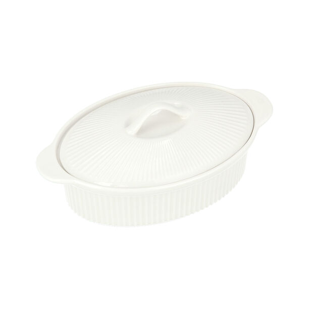 Oval Casserole With Ceramic Lid image number 2