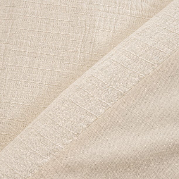 بوتيك بلانش قطن موسلين أبيض قطعتين فل 240*160سم image number 3