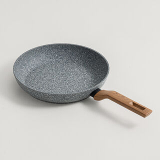 Alberto aluminium 7pcs cookware set, grainstone grey