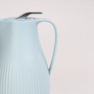 Dallety Plastic Vacuum Flask Bear Light Blue 1L