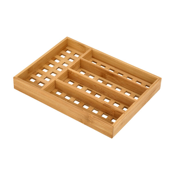 Alberto Bamboo Utensils Drawer Organizer L:36* W:27* H: 4.5Cm image number 1