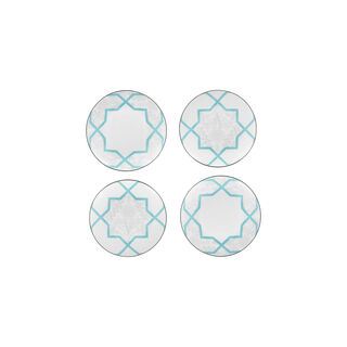 Ottoman 4 Pcs Dessert Plates Set