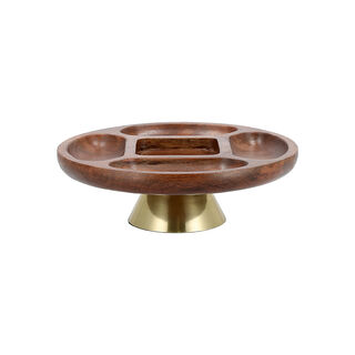 Dallaty Ghana Nut Section Platter 27.5 *8 cm