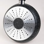 Alberto 3 piece black granite frypan set 20/24/28 cm image number 6