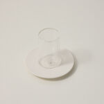 Dallaty white porcelain and glass Tea and coffee cups set 18 pcs image number 2