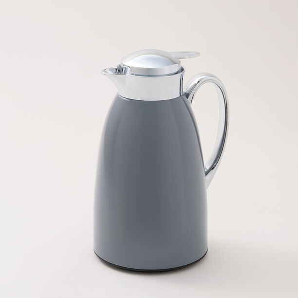 دلتي دلة شاي أو قهوة حافظة للحرارة ستيل باللون الرمادي image number 0