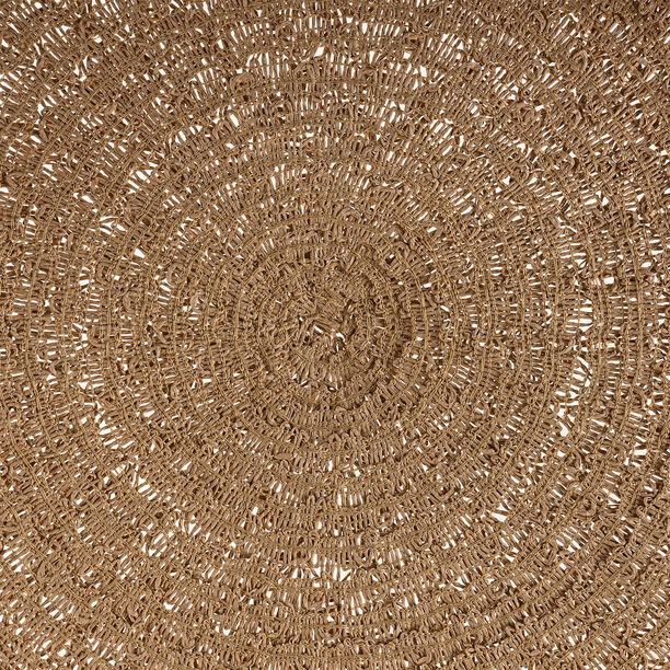 لا ميسا مفرش أطباق ورقي، 38سم، بني image number 2