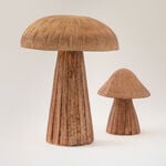 Homez decoration mushroom figurine resin wood grain image number 2