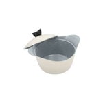 Lahoya granite pot with white lid 24 cm image number 2