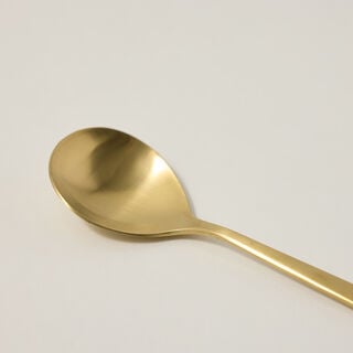 La Mesa Majestic Cutlery Set 20 Pieces Matte Gold