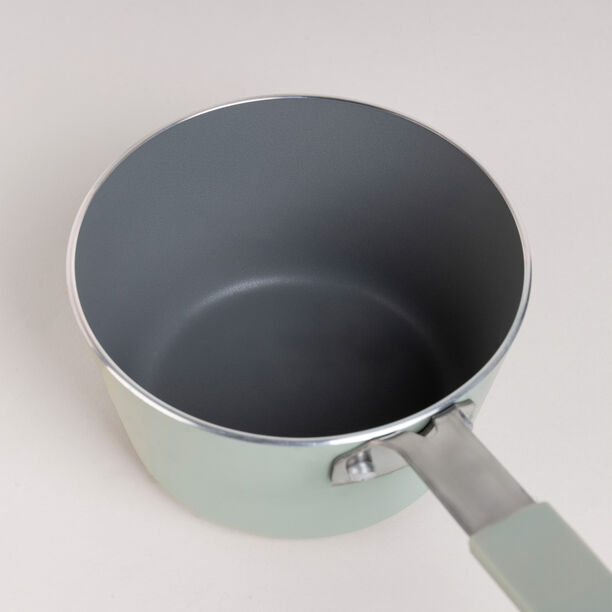 2Pcs Mini Set Frypan + Sauce Pan Green image number 5