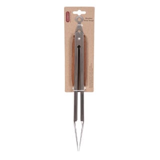 Alberto Steel Food Tong With Wooden Handle 