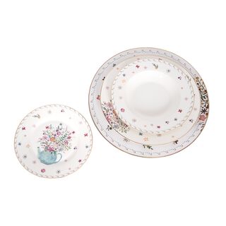 La Mesa Porcelain Dinner Set 16 Pieces 