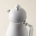 Dallaty 2 Pieces Plastic Vacuum Flask Koufa Beige & Silver 1L image number 3