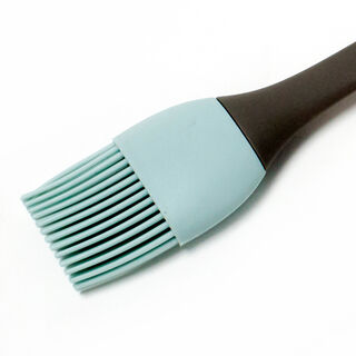Alberto Silicone Brush With Soft Hand Brown And Blue