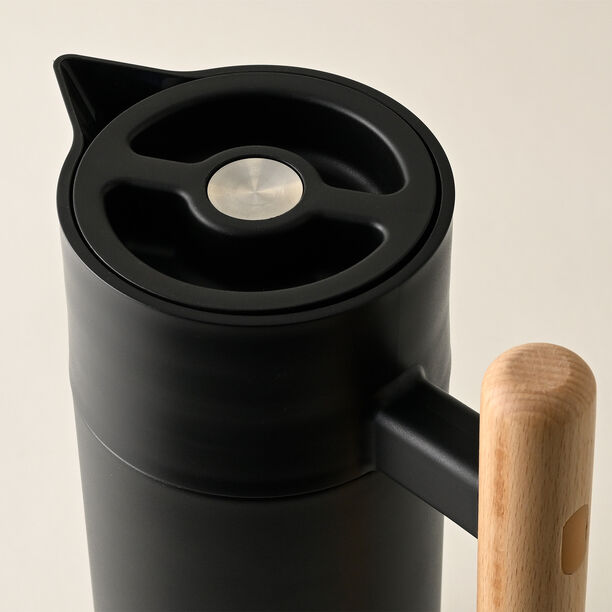 Stainless Steel Coffee Jug Black image number 1