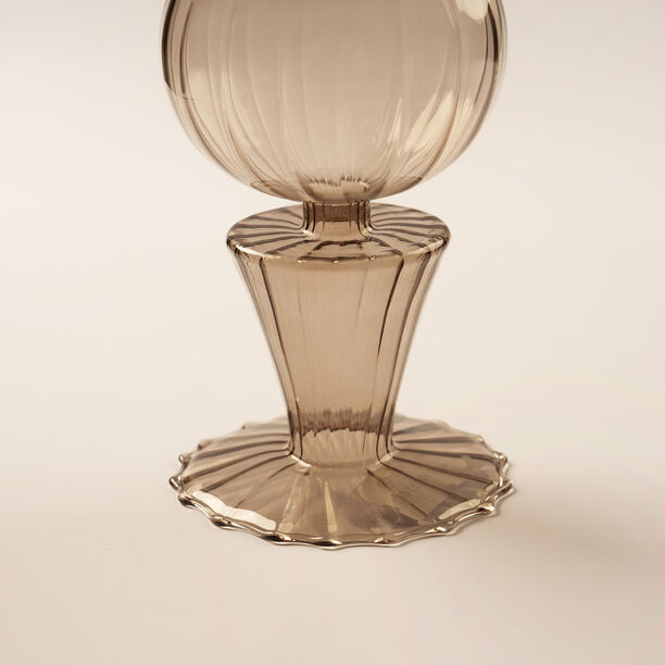 هومز قطعة ديكور رمضانية من الزجاج، رمادي 10.5*10.5*60.5سم image number 2