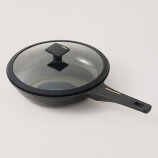 Alberto aluminum frying pan 2.8l, black