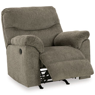 Alphons white recliner