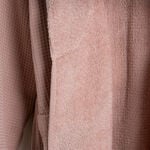 Ambra pink cotton bathrobe S/M image number 5