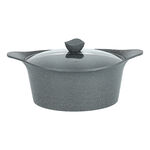 Alberto almuinum 8pcs cookware set, grey image number 4