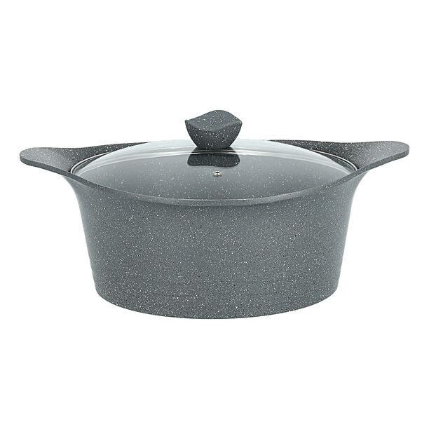 Alberto almuinum 8pcs cookware set, grey image number 4