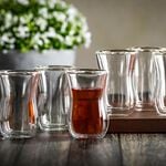 Arabic Tea Cups 6 Pieces Double Wall  image number 3