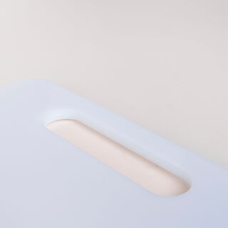 لوح تقطيع بلاستيك أبيض