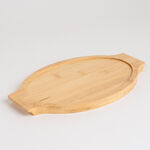 قدر تقديم من لاميسا مع قاعدة خشبية فاخرة image number 3