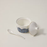 21 Pcs Porcelain Tea And Coffee Set Dark Blue image number 4