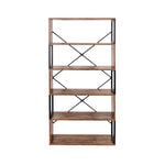 Homez Bookshelf 80*30*160 cm Wood Texture image number 1
