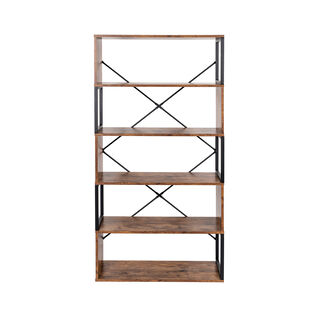 Homez Bookshelf 80*30*160 cm Wood Texture