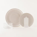 La Mesa RUAQ 18 Piece Beige Dinner Set image number 0