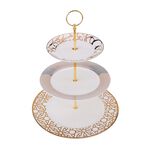 La Mesa 3 Tiers Porcelain Dessert Serving  image number 1