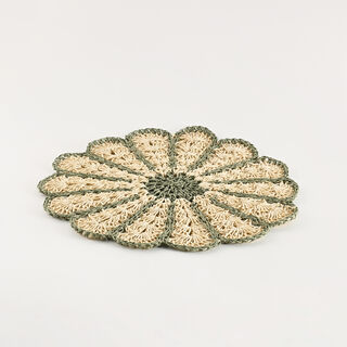 لا ميسا مفرش أطباق ورقي 38سم، أوف وايت