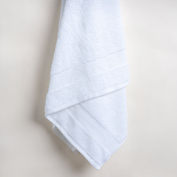 100% egyptian cotton bath towel, white 70*140 cm image number 0